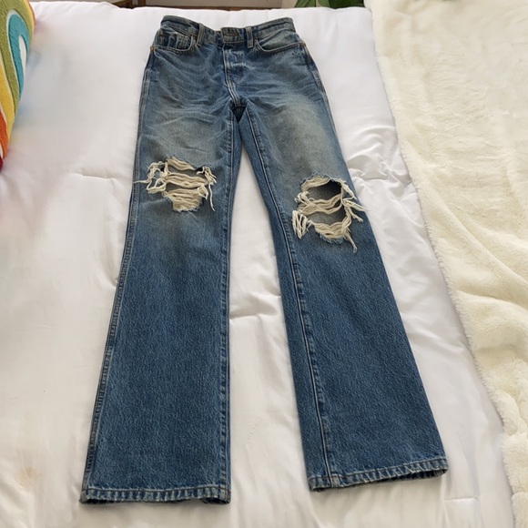 KHAITE Danielle Jeans Portland size 25 like new 
Made in USA super high rise ⭐️ - Picture 3 of 13